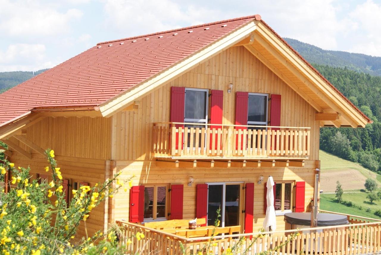 Bergchalet Am Waldrand - Pool, Sauna & Kamin Pöllauberg エクステリア 写真