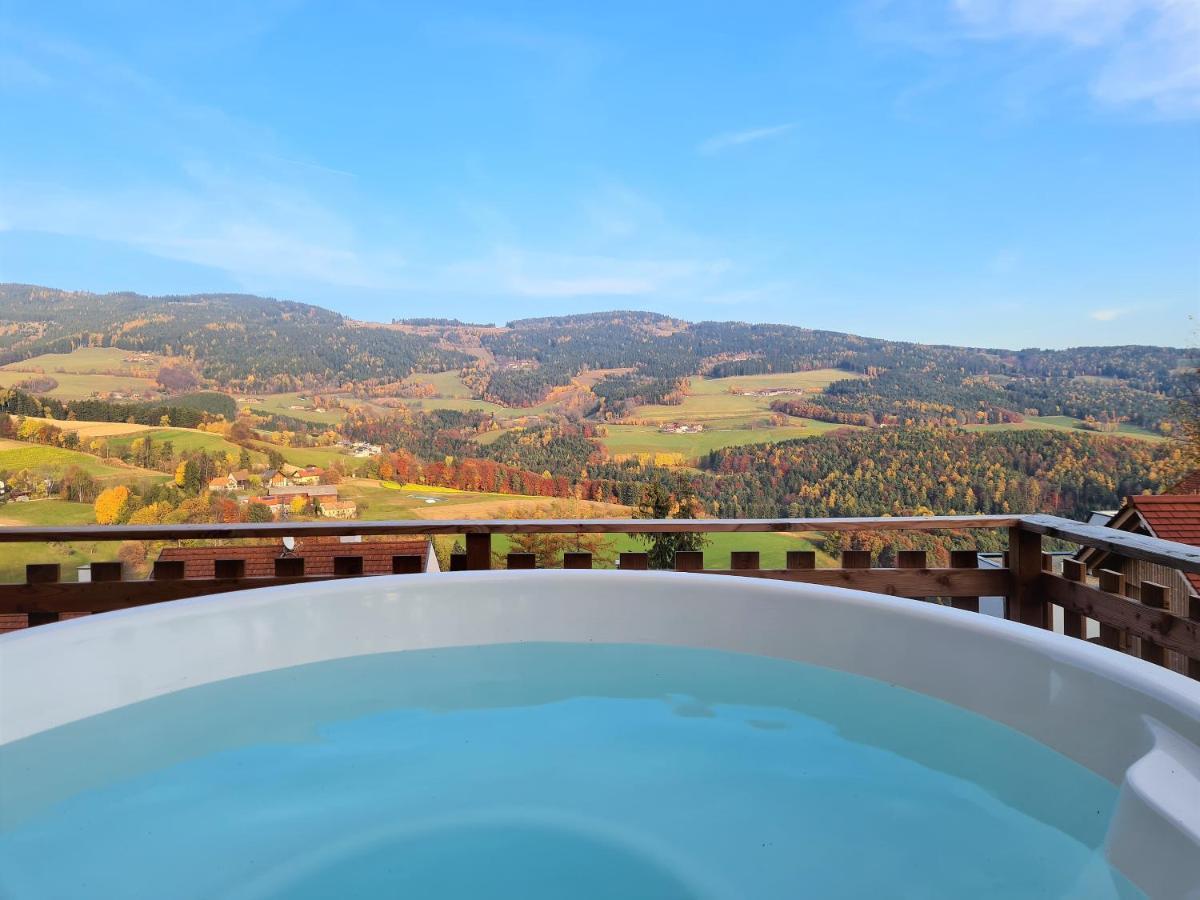 Bergchalet Am Waldrand - Pool, Sauna & Kamin Pöllauberg エクステリア 写真
