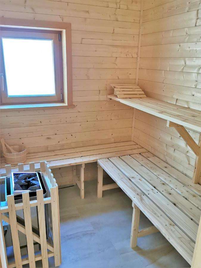 Bergchalet Am Waldrand - Pool, Sauna & Kamin Pöllauberg エクステリア 写真